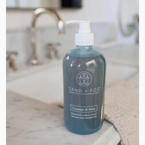 Sand + Fog Coconut and Palm hand soap Sand and Fog liquid soap